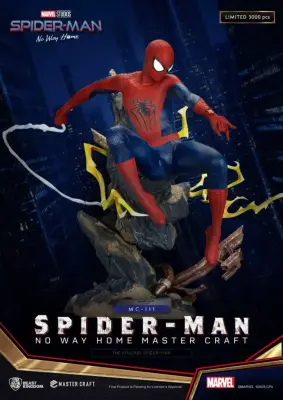 Statue spider man no way home the amazing master craft